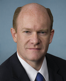 Official portrait of Sen. Christopher A Coons